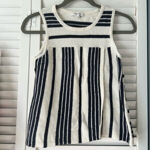 Madewell Striped Sleeveless Top